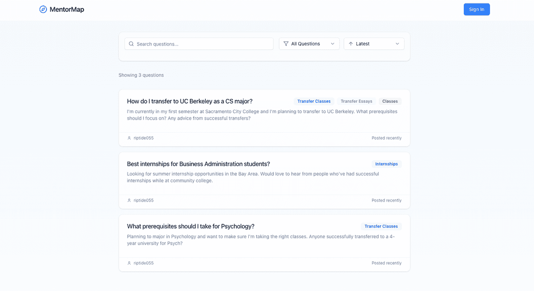 MentorMap